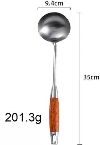 Miniatura 7 de Juego de utensilios de cocina de 5 piezas, juego de utensilios de cocina de acero inoxidable con soporte, accesorios de cocina y juego de regalo