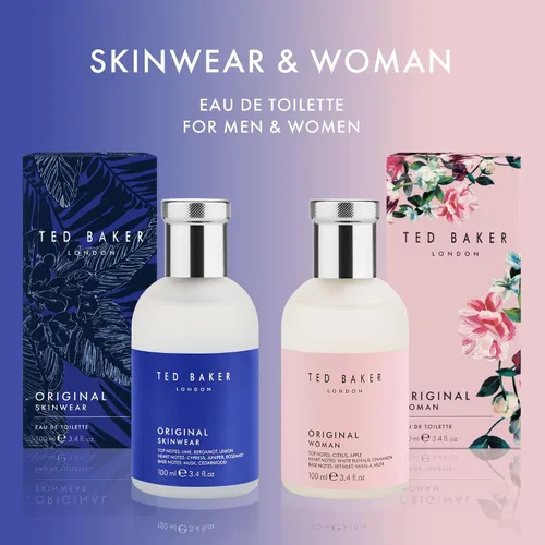 Miniatura 7 de Ted Baker Woman Pink EDT, fragancia femenina verde floral, notas de apertura, durazno fresco, bergamont y mandarina con almizcle cálido, vainilla