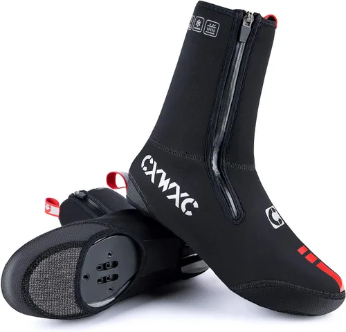 Miniatura 9 de CXWXC Cycling Shoe Covers Neoprene Waterproof,Winter Thermal Warm Full Bicycle Overshoes for Men Women,Road Mountain Bike Booties