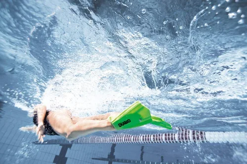 Miniatura 4 de Arena Aletas de Entrenamiento de Natación Powerfin Pro Unisex para Adultos Hombres y Mujeres Aletas de Silicona de Hoja Corta Izquierda-Derecha