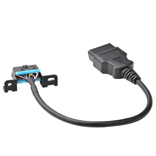 Miniatura 7 de iKKEGOL Conjunto de Cable Completo de 16 Pines OBD2 Macho a Hembra con Soporte de Montaje Bajo el Tablero y Conector de Extensión de Arnés