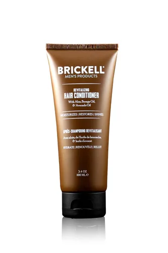 Brickell - Acondicionador revitalizante para el cabello para hombres, acondicionador nutritivo para el cabello, restaura el brillo y la humedad, con