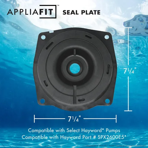 Miniatura 2 de AppliaFit Placa de sellado compatible con Hayward SPX2600E5 para bombas seleccionadas Hayward SuperPump y MaxFlo