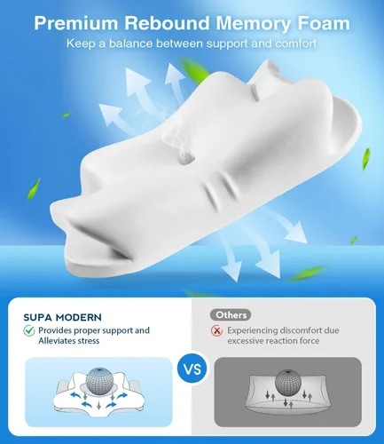 Miniatura 5 de SUPA MODERN Almohadas cervicales refrescantes King 2 y Queen 1