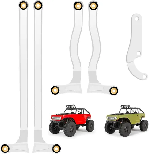 Miniatura 10 de McCue - Enlaces de mantis rezando a control remoto, enlaces de alta liquidación para Axial 1/24 Deadbolt AXI90081 RC Crawler piezas de actualización