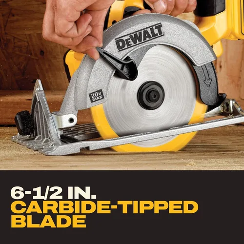 Miniatura 6 de DEWALT DCS391P1 Kit de sierra circular con batería de iones de litio 20V MAX