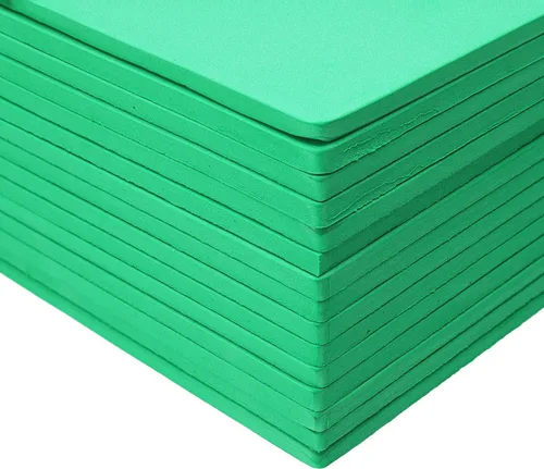 Miniatura 7 de EBL Foam Sheets 9x12" 0.236 in 15pc Verde