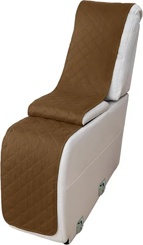 Miniatura 149 de HDCAXKJ Fundas de sofá seccional reclinable 100% impermeable, forma de L, funda de sofá reclinable lavable acolchada suave para mascotas, perro