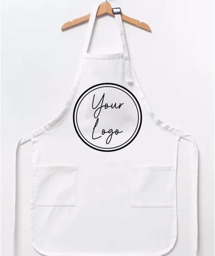 Miniatura 2 de Delantal bordado personalizado con nombre o logotipo personalizado - Delantales personalizados para hombres y mujeres, chef, cocina, parrilla