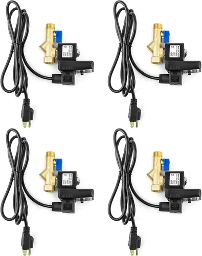 Miniatura 9 de QWORK Válvula de drenaje electrónica, 2 paquetes de CA 110V 1/2 "drenaje automático automático del tanque para el aire comprimido