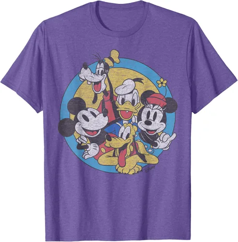Miniatura 7 de Disney Camiseta retro de Mickey and Friends Group Shot
