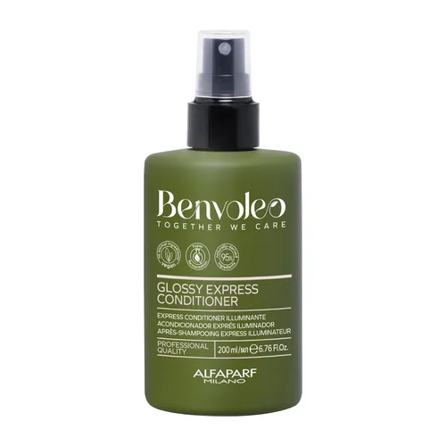 ALFAPARF MILANO Benvoleo Glossy Express Acondicionador para cabello opaco - Cuidado del cabello limpio, vegano y sostenible - Proporciona suavidad y