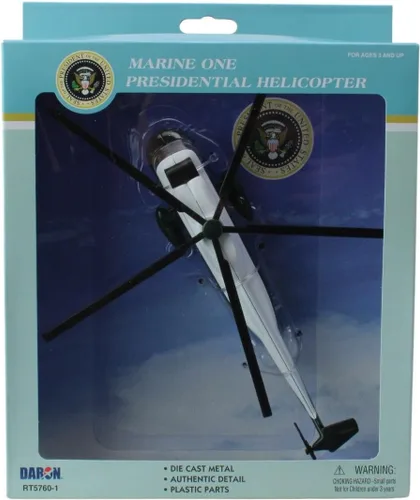 Miniatura 8 de Daron Marine One Helicóptero Presidencial VH-3D, azul
