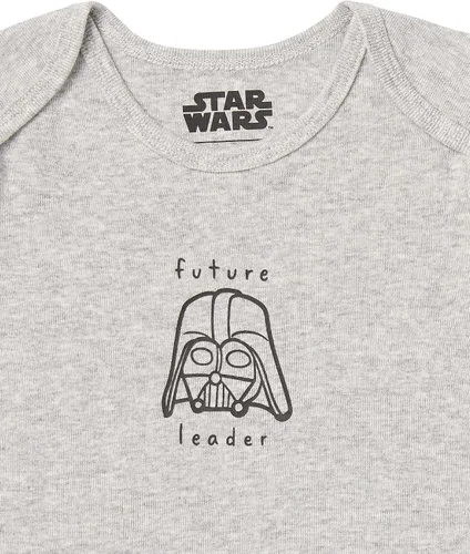 Miniatura 5 de Tienda Essentials Disney Marvel Star Wars Toddlers Baby Boys Short-Sleeve Bodysuits Pack of 6