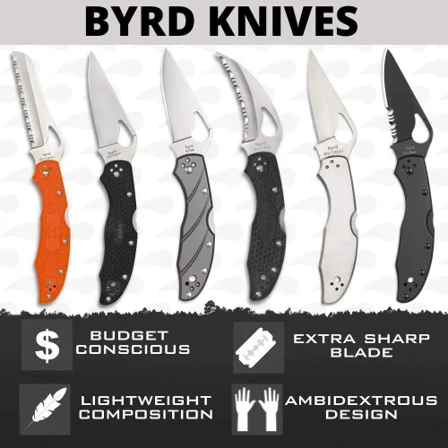 Miniatura 5 de Spyderco Cara Cara 2 CombinationEdge - Cuchillo ligero con abridor Emerson, mango FRN y hoja de acero 8Cr13MoV completamente plana - BY03PSBK2W
