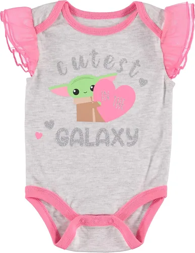 Miniatura 2 de Star Wars Conjunto de una pieza de ropa para bebés y niñas, ropa de bebé Yoda - Ropa de bebé niña