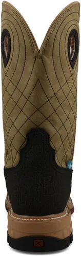 Miniatura 5 de Twisted X Mens 12" Pull On Soft Toe Western Work Boot
