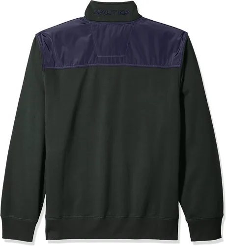 Miniatura 2 de Nautica Sudadera de forro polar con cremallera de 14 para hombre