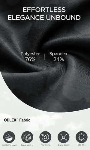 Miniatura 6 de ODODOS - Leggings tipo capri de mujer, no se traslucen y modelan el abdomen, con cintura alta y bolsillos para hacer yoga, atletismo, ejercicio