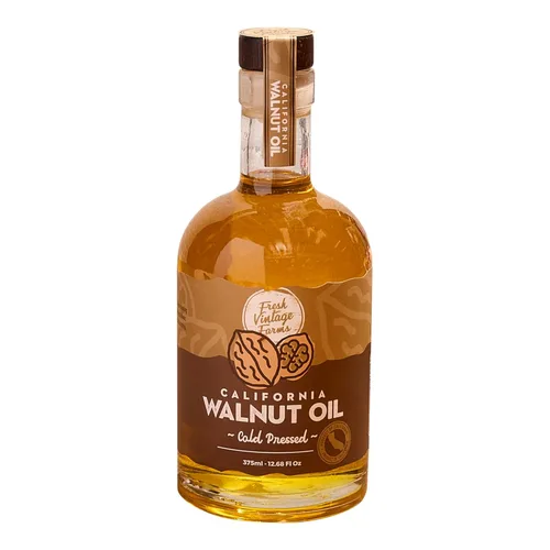 Miniatura 13 de Fresh Vintage Farms Nut Bundle - Aceites de cocina 100% sin diluir prensados en frío de almendras y nueces, aceites de cocina saludables
