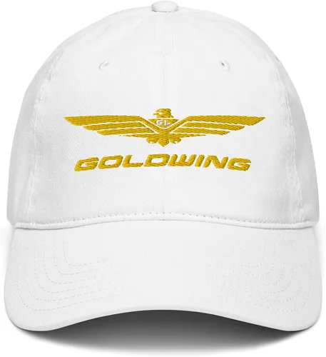 Miniatura 2 de Honda Gorro de béisbol ajustable con logotipo de Goldwing, Azul marino