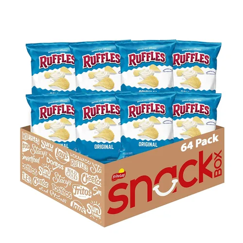 Ruffles Original - Papas fritas, 1.5 onzas (paquete de 64)