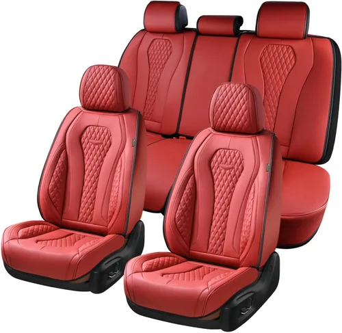 Miniatura 2 de Coverado Juego completo de fundas de asiento de automóvil, fundas de asiento, fundas de asiento de automóvil, fundas de asiento delantero y trasero