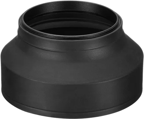 Miniatura 13 de PATIKIL Parasol para lente de cámara de 1.929 in, protector de lente plegable de goma, bloquea el exceso de luz solar, mejora la fotografía