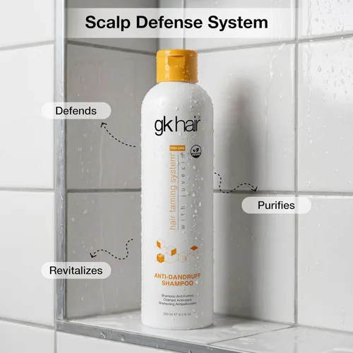 Miniatura 8 de GK HAIR Champú anticaspa que deja tu cuero cabelludo fresco y suave - Champú sin sulfato para cabello seco dañado para hombres y mujeres, 8.5 onzas
