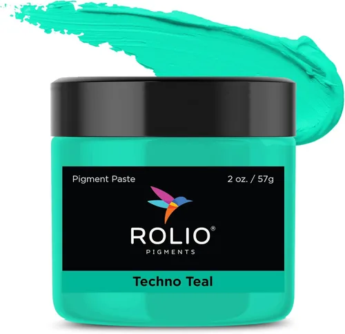 Miniatura 9 de Rolio Pasta de pigmento, tarro de 2 onzas, ultra violeta, ideal para proyectos de epoxi, tinte rico para arte vibrante, tinte de resina epoxi