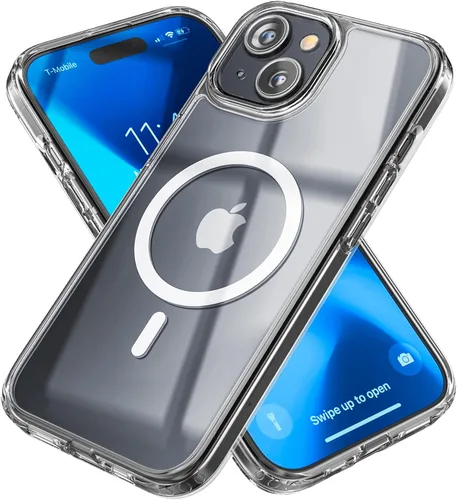 Miniatura 8 de ENCASED Funda de privacidad, diseñada para iPhone 15 (2023), funda transparente delgada con protector de pantalla antiespía, vidrio templado 9H