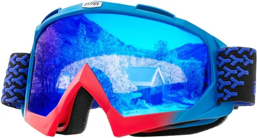 Miniatura 4 de Zsling OTG - Gafas de esquí y nieve, protección UV, antivaho y snowboard para hombres, mujeres y jóvenes Azul