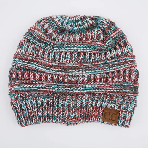 Miniatura 67 de C.C Trendy Warm Chunky Soft Stretch Cable Knit Beanie