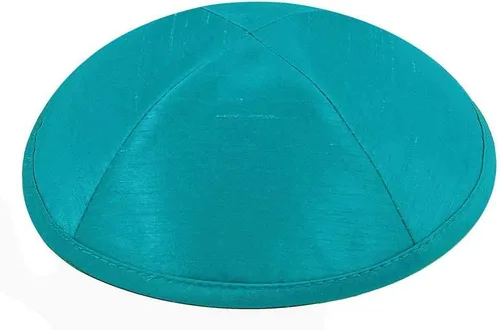 Miniatura 12 de Zion Judaica Deluxe Raw Silk Kippot Paquetes a granel o kipá individual incluye clips gratis