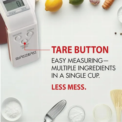 Miniatura 6 de Escala digital de taza de medición de cocina Báscula de alimentos de 4 tazas, taza lavable desmontable, tara, 5 modos, g/lb-oz/fl oz/taza