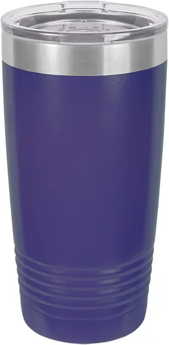 Miniatura 13 de Polar Camel Vaso aislado al vacío de acero inoxidable de 20 onzas (azul rey)