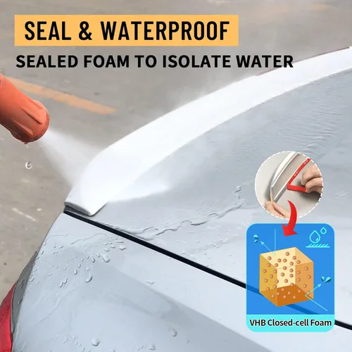 Miniatura 4 de PHIXBEAR Paquete de 3 Súper Fuerte Adhesión - Cinta de Doble Cara de Servicio Pesado, Cinta de Montaje Multipropósito Impermeable