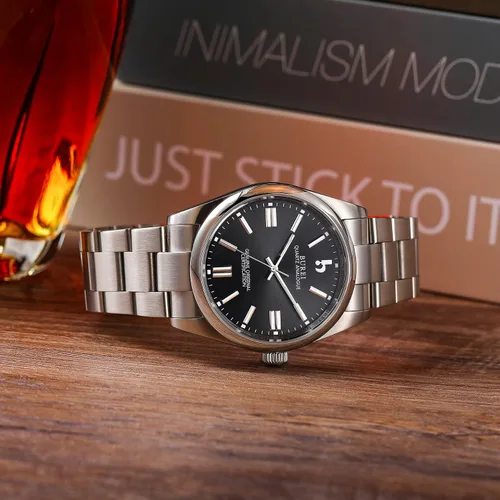Miniatura 3 de BUREI Couple Watch for Men and Women Dress Minimalist Stainless Steel Watches Waterproof Fashion Watches