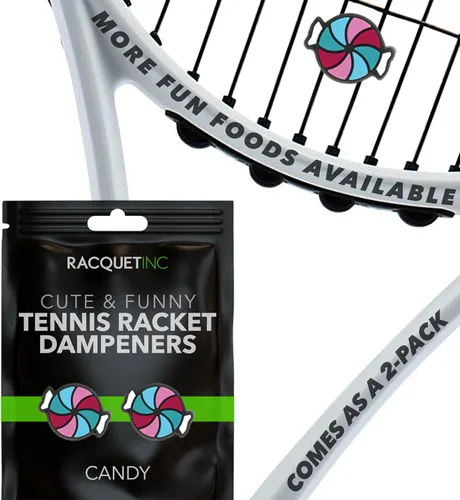 Miniatura 13 de Racquet Inc Regalos de Tenis - Amortiguadores de Vibración para Raqueta de Tenis - Absorbe Choques, Reduce la Vibración de las Cuerdas para Mejor