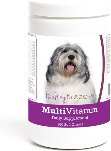 Miniatura 147 de Healthy Breeds Bulldog francés multivitamínico suave masticable para perros 180
