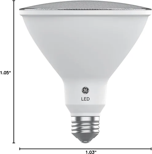 Miniatura 9 de GE Bombillas LED ultra brillantes, foco reflector para exteriores, clasificación húmeda, blanco cálido (1 paquete), 32 vatios