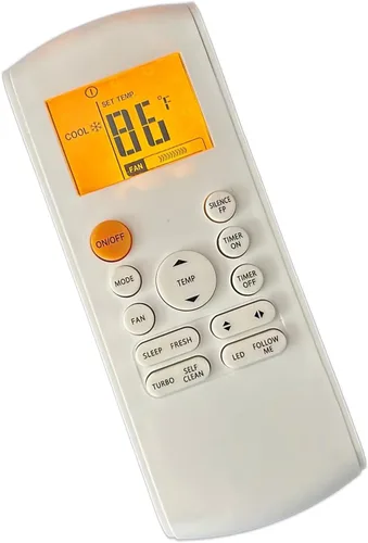 Miniatura 3 de Nuevo mando a distancia de repuesto para Midea Rient Kaysun FRIMEC Klimaire MRCOOL RG57A/BGE RG57A7/BGEF RG57A6/BGEFU1 RG57B2/BGE RG57B/BGE RG57/BGE