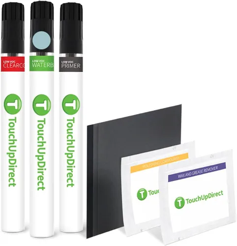 Miniatura 41 de TouchUpDirect NH-578 Taffeta White compatible con Pintura de retoque Honda Exact Match en aerosol - Kit esencial Tafetán Blanco