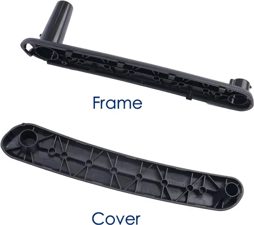 Miniatura 7 de par de manijas interiores para puerta para Mitsubishi Eclipse 2006 2007 2008 2009 2010 2011 2012, reemplaza 7221A069HA 7221A070HA, negro