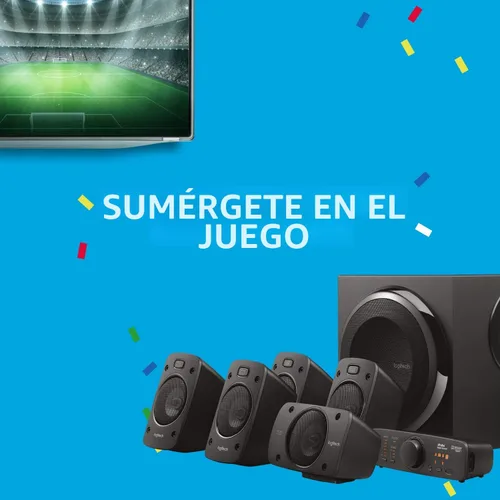 Miniatura 11 de Sistema de altavoces de sonido envolvente Logitech Z906 5.1 - Certificado THX, Dolby Digital y DTS Digital - Negro