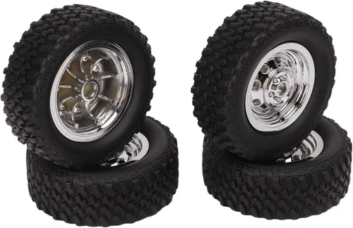 Miniatura 7 de Neumáticos de automóvil a control remoto, juego de 4 piezas de goma duradera, neumáticos de repuesto para vehículos RC, MN78 112 compatibles