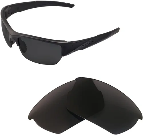 Miniatura 3 de Walleva - Lentes de repuesto para gafas de sol Wiley X Valor, múltiples opciones disponibles