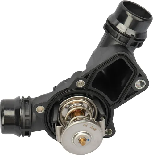 HARUMA 11537509227 Conjunto de carcasa del termostato del refrigerante del motor 1999-2006 para BMW 323Ci 323i 325i 325Xi 528i 530i X3 X5 Z3 Z4,