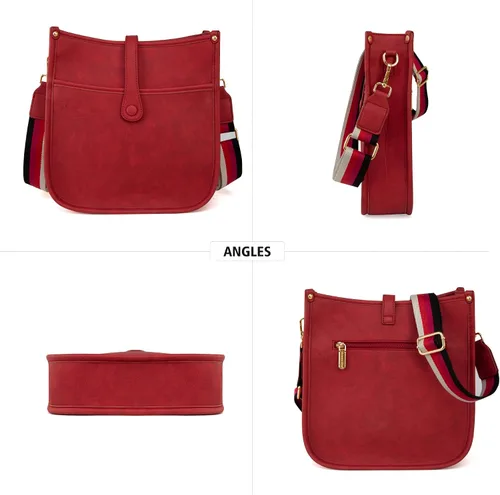 Miniatura 4 de Montana West Bolsos cruzados para mujer, diseño de moda, con correa ajustable para guitarra