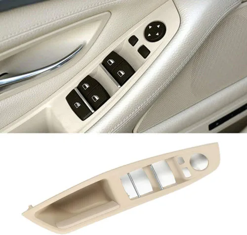 Miniatura 6 de Jaronx Manija de tirador de puerta para BMW Serie 5 F10/F11, Manija de tirador interior del lado derecho de la puerta del pasajero para BMW F10/F11